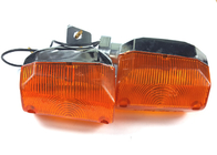 オートバイのWinkerプラスチック ランプは/軽いV50 FおよびRのオレンジ カバー白い箱を回す