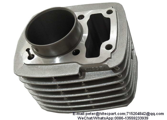 品質  Silver Motorcycle Engine Block CB125 / KYY125 Dia.52.4mm Precise Machining Size 工場